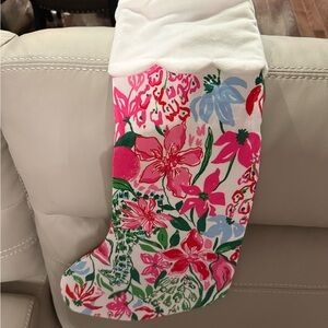 Lilly Pulitzer Holiday Stockings - Multicolor. 3 stockings. Never used